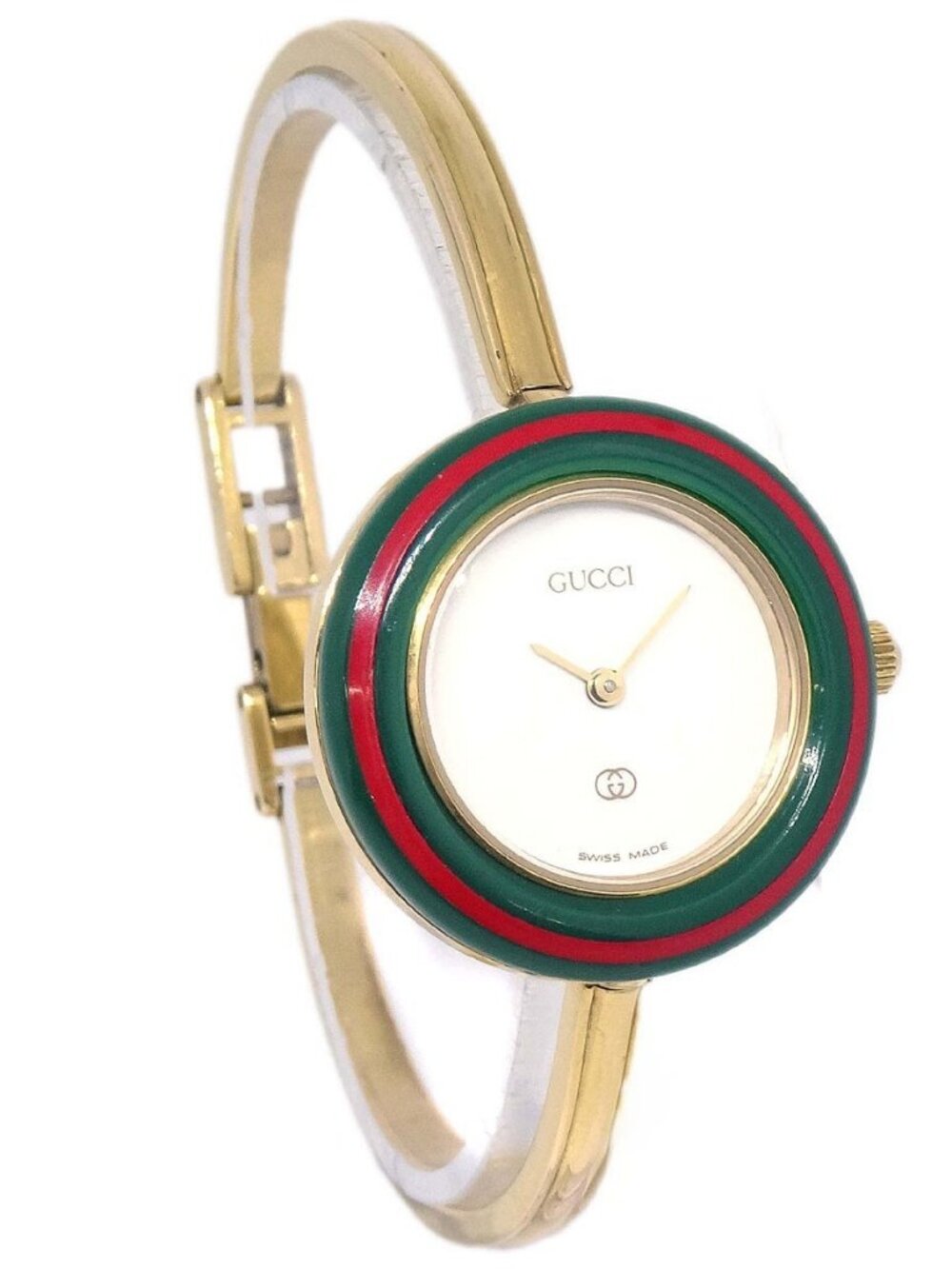Gucci 1100-L Change Bezel Chameleon Quartz Watch SS 166857 - Picture 15 of 15